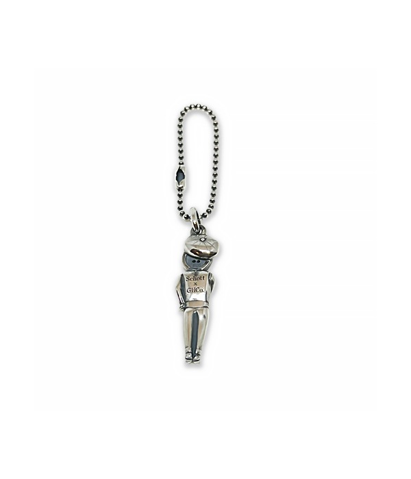ONE STAR BUTTONMAN - CHARM ＜Schott＞【SILVER925】｜GLAD