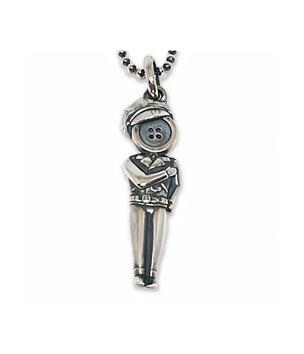 ONE STAR BUTTONMAN - CHARM ＜Schott＞【SILVER925】｜GLAD