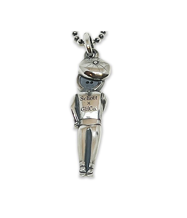 ONE STAR BUTTONMAN - CHARM ＜Schott＞【SILVER925】｜GLAD