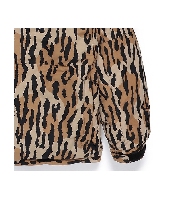 LEOPARD DOWN JACKET (TYPE-2) ＜NANGA＞【BEIGE】｜WACKO MARIA 
