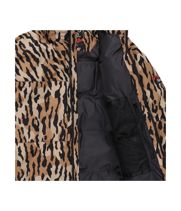 LEOPARD DOWN JACKET (TYPE-2) ＜NANGA＞【BEIGE】｜WACKO MARIA