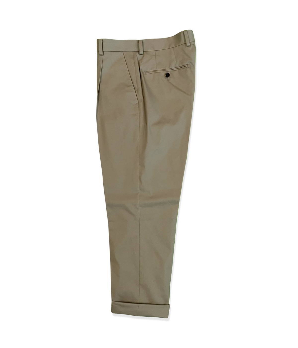 PLEATED TROUSERS (TYPE-2)【BEIGE】｜WACKO MARIA｜MELTING POT（正規