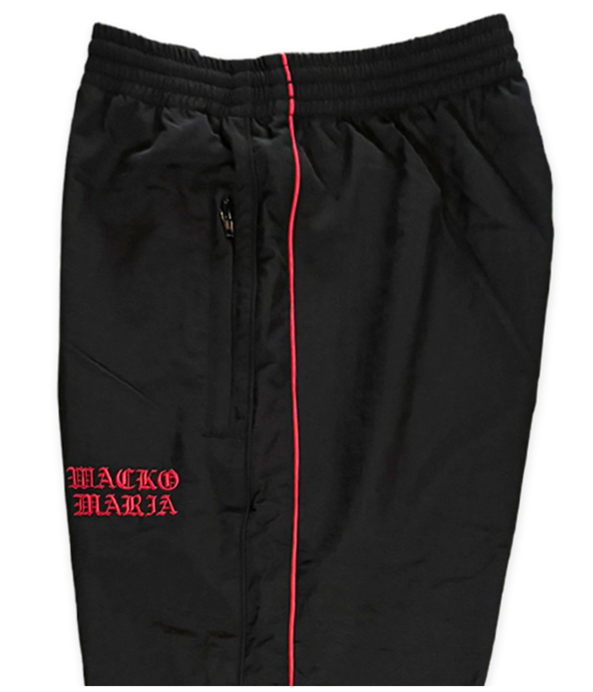 TRACK PANTS (TYPE-2)【BLACK-RED】