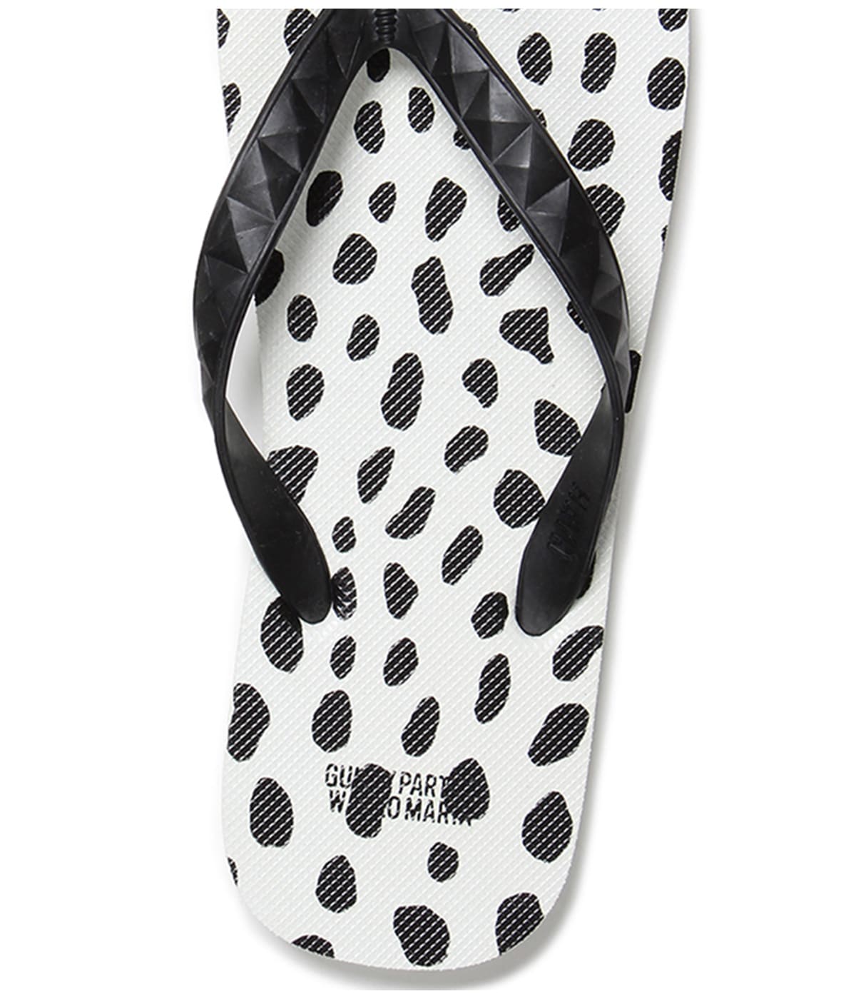 HAYN / LEOPARD BEACH SANDALS【WHITE】｜WACKO MARIA｜MELTING POT