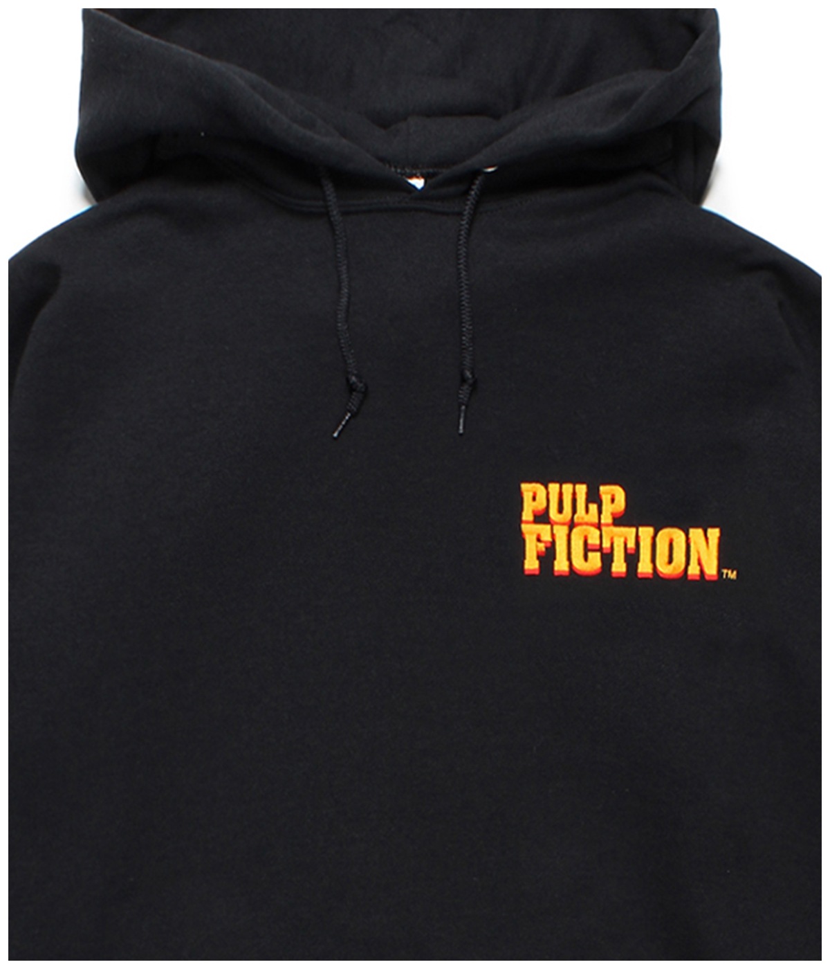 PULP FICTION / HOODED SWEAT SHIRT (TYPE-3)【BLACK】｜WACKO MARIA