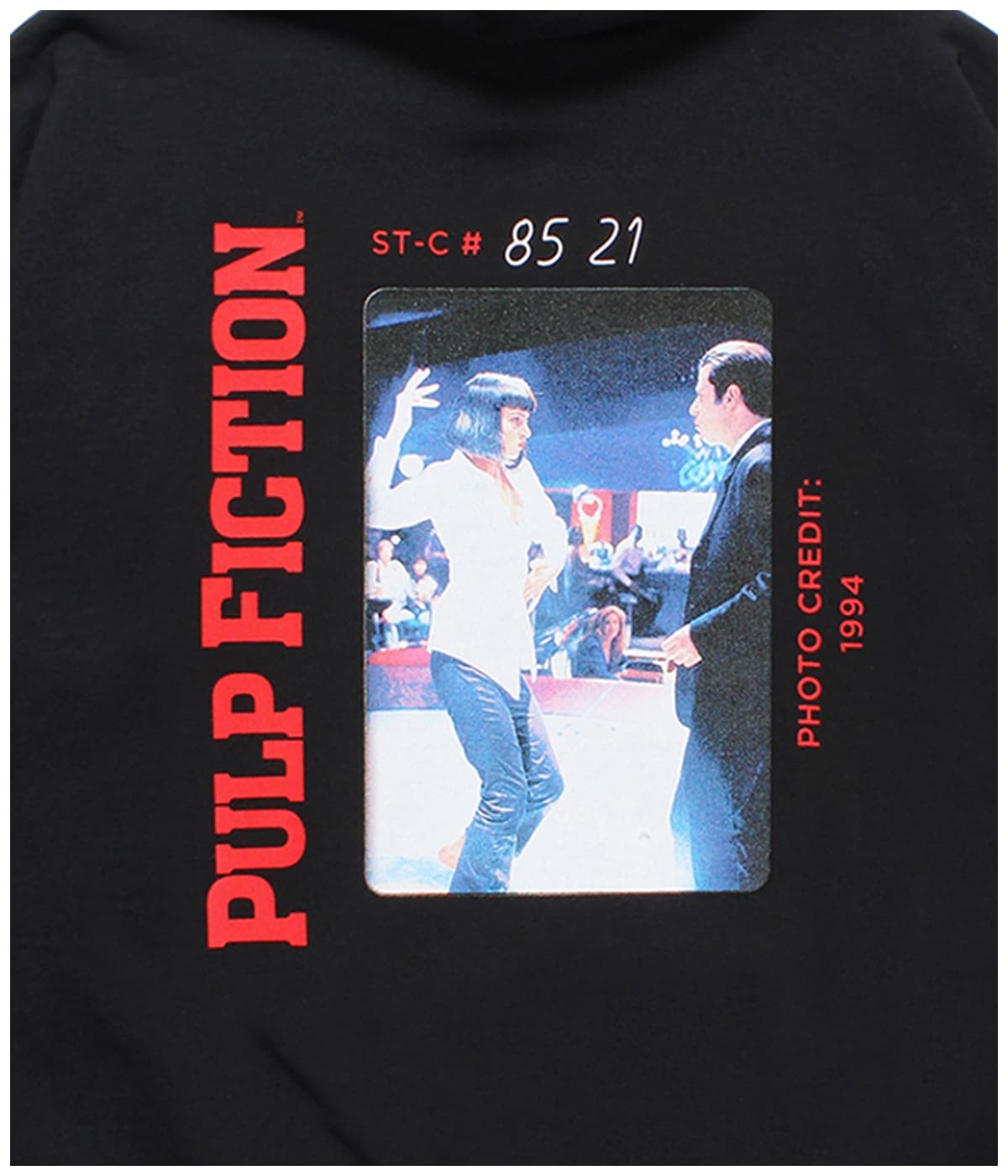 PULP FICTION / HOODED SWEAT SHIRT (TYPE-3)【BLACK】｜WACKO MARIA
