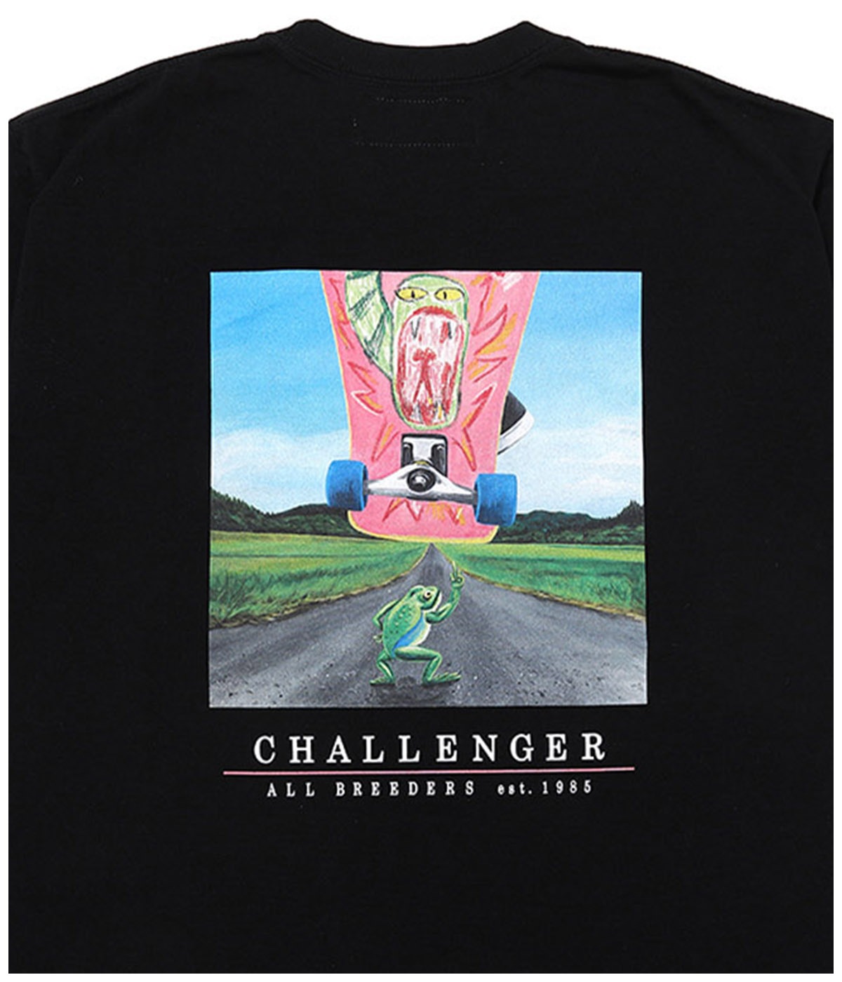 FROG TEE【BLACK】