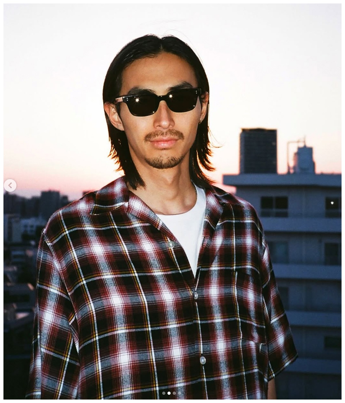 maron21☆無言購入OK☆ WACKO MARIA/DOTS OPEN COLLAR SHIRT（BROWN）［ドットオープン