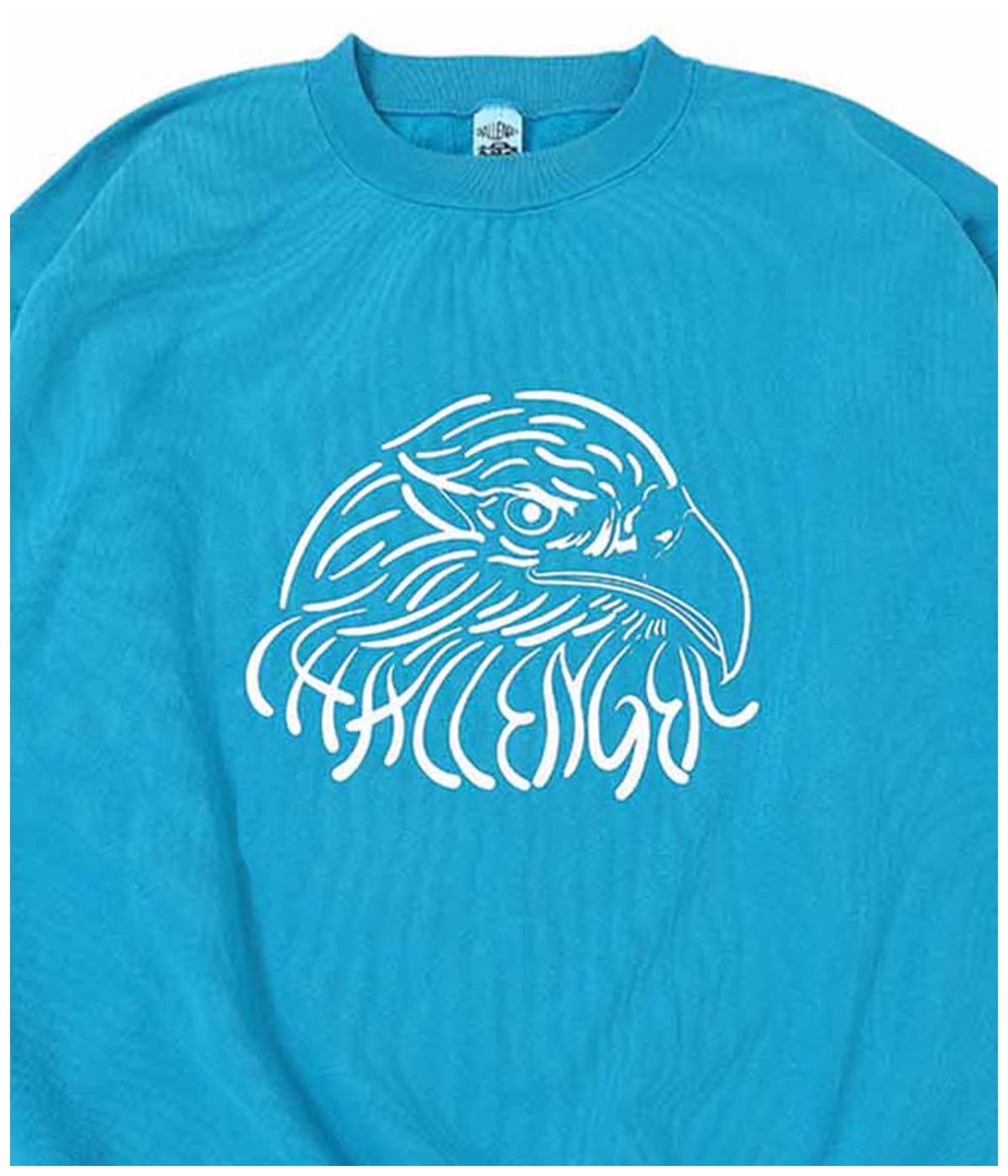 トップス EAGLE C/N SWEAT challenger EAGLE C/N SWEAT【TURQUOISE】｜CHALLENGER｜MELTING POT（正規取扱店