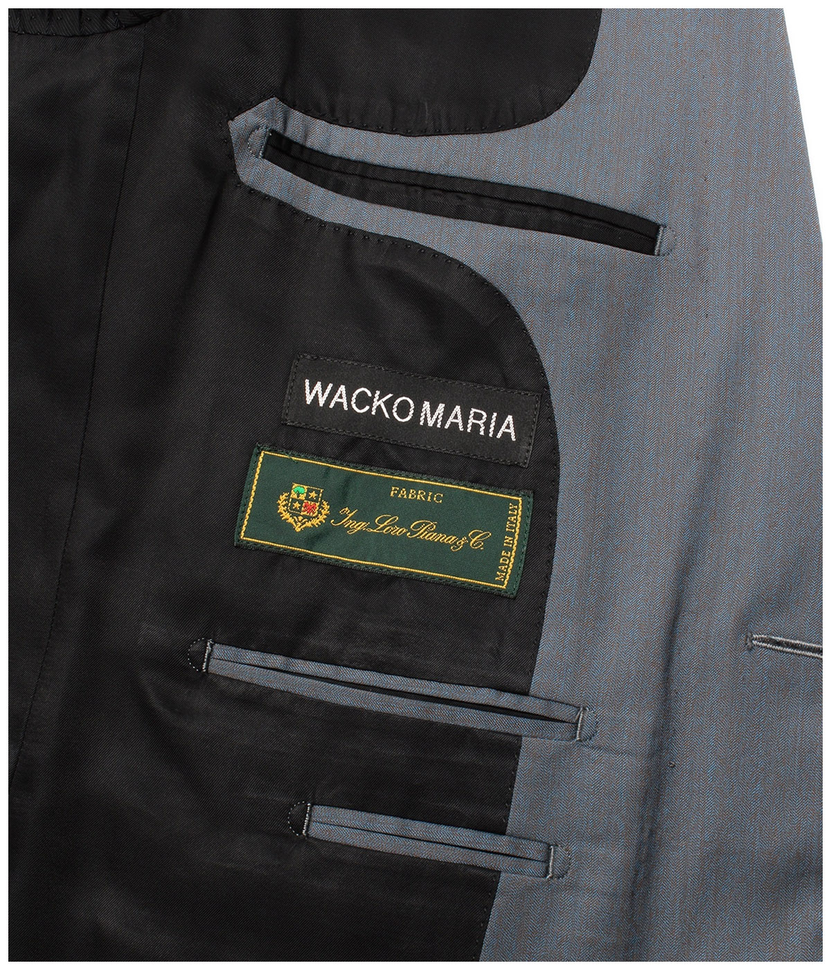 LORO PIANA / SINGLE BREASTED JACKET (TYPE-2)【L-BLUE】｜WACKO