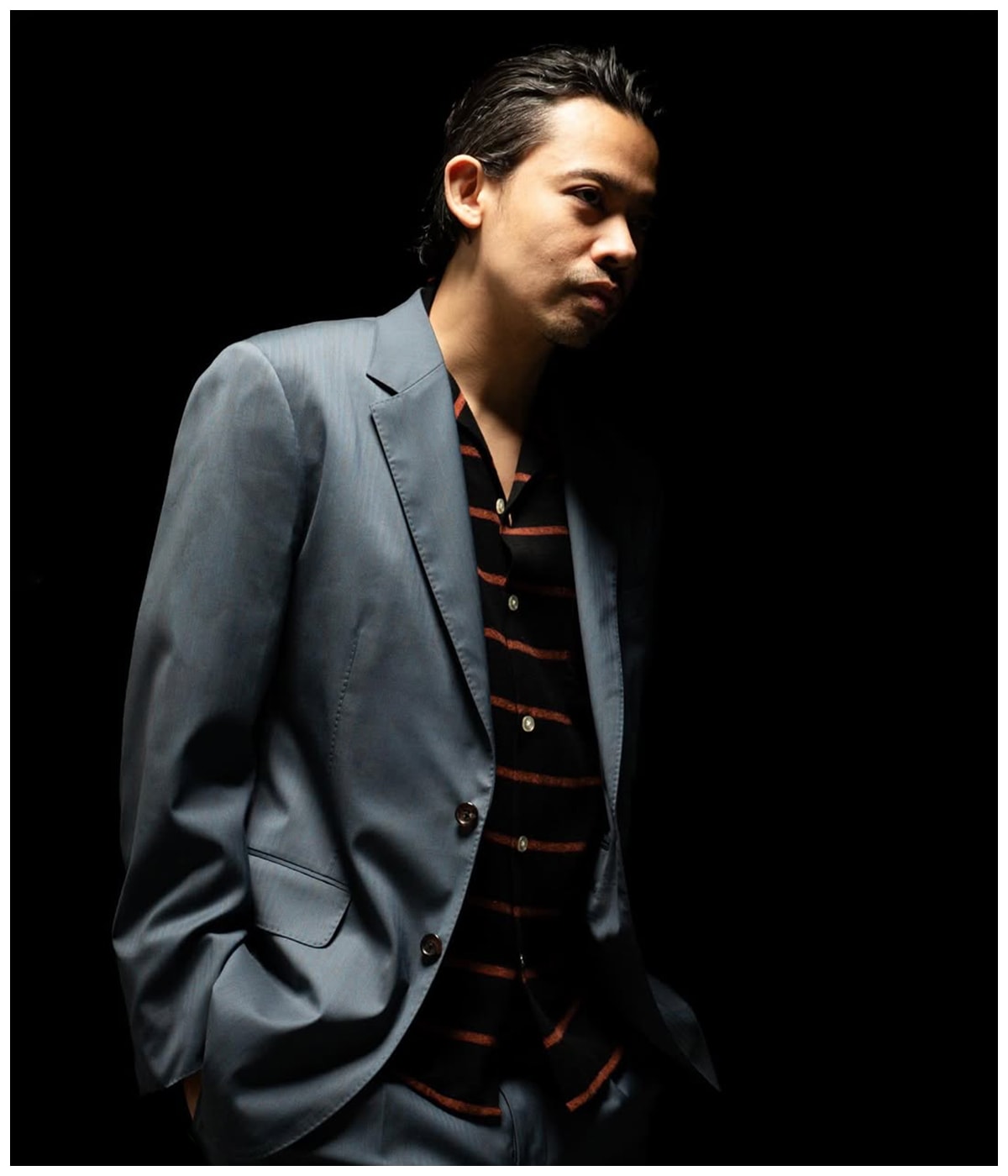 LORO PIANA / SINGLE BREASTED JACKET (TYPE-2)【L-BLUE】｜WACKO