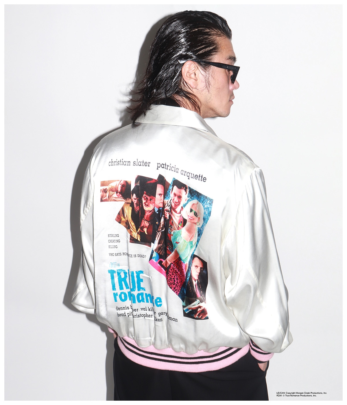 TRUE ROMANCE / REVERSIBLE SKA JACKET (TYPE-1)【WHITE-BLACK】