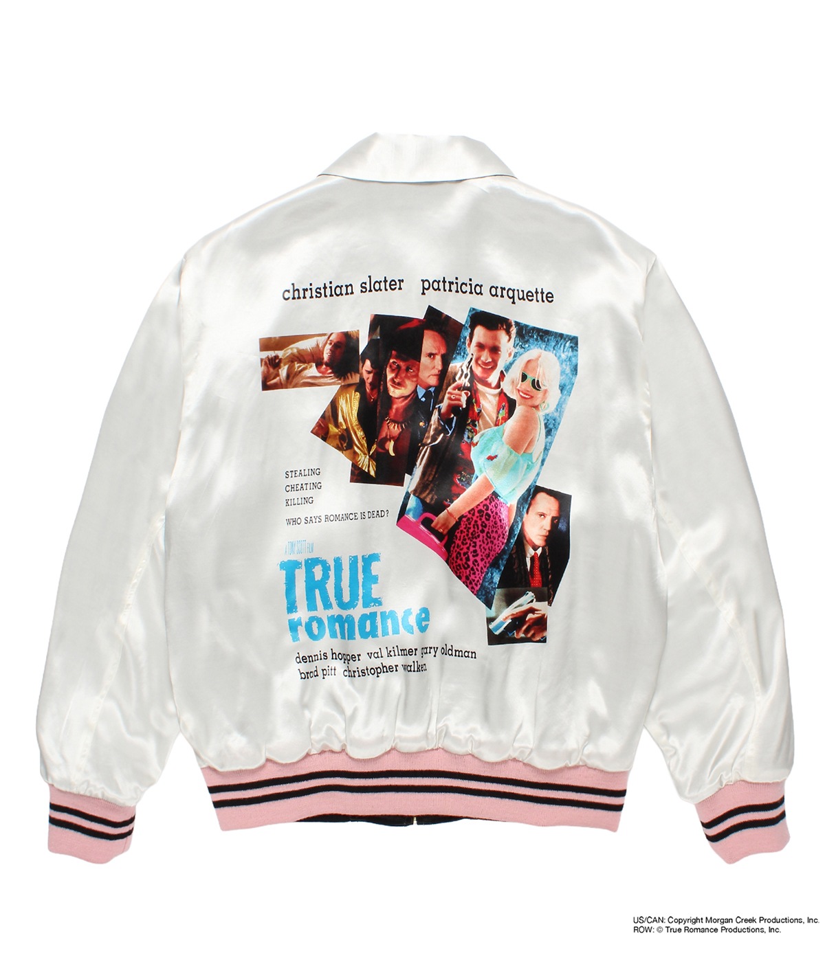 TRUE ROMANCE / REVERSIBLE SKA JACKET (TYPE-1)【WHITE-BLACK】