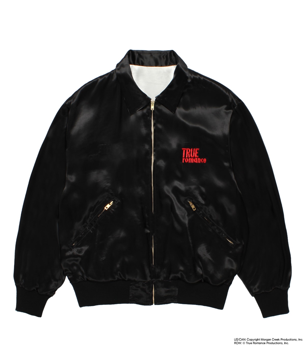 TRUE ROMANCE / REVERSIBLE SKA JACKET (TYPE-1)【WHITE-BLACK】