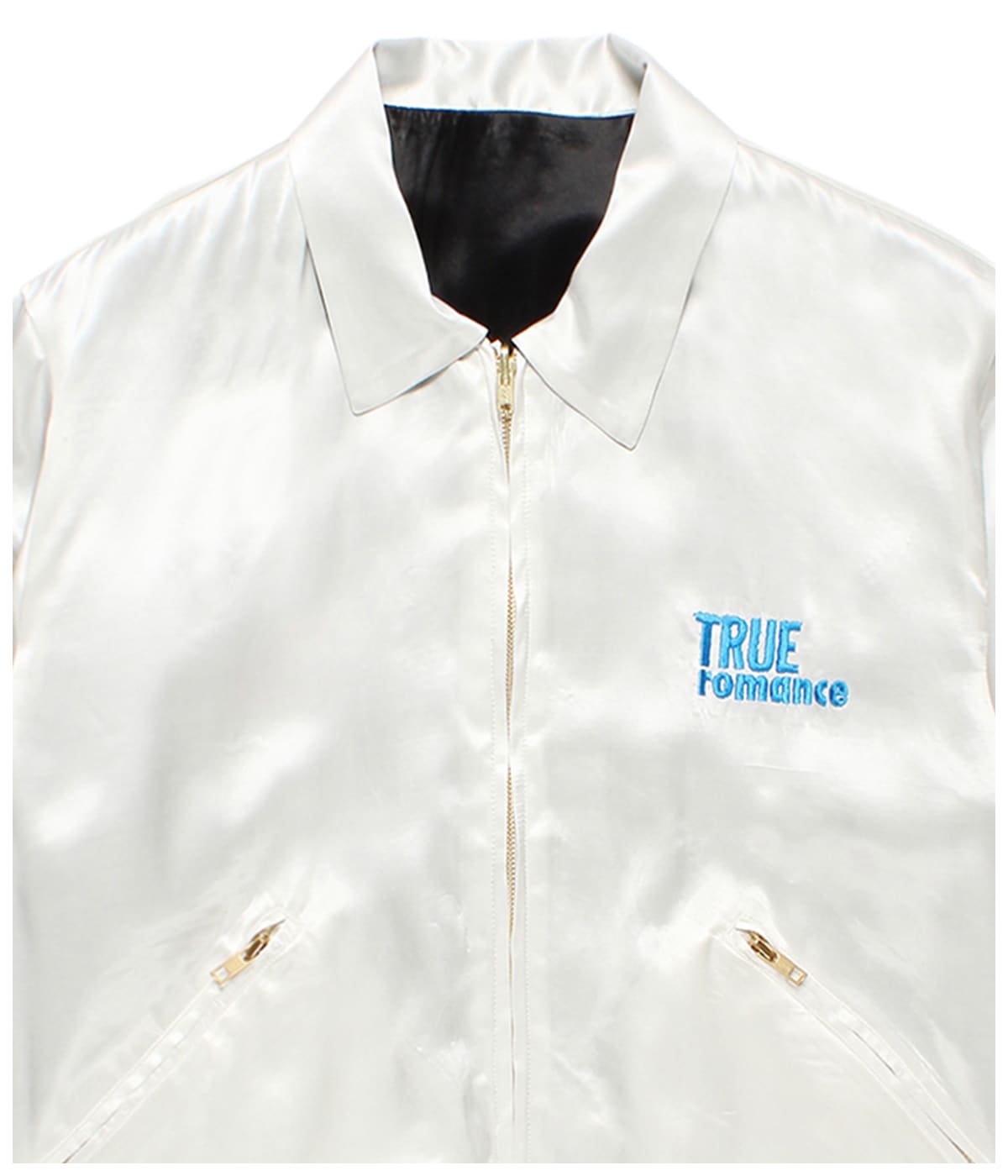 TRUE ROMANCE / REVERSIBLE SKA JACKET (TYPE-1)【WHITE-BLACK】