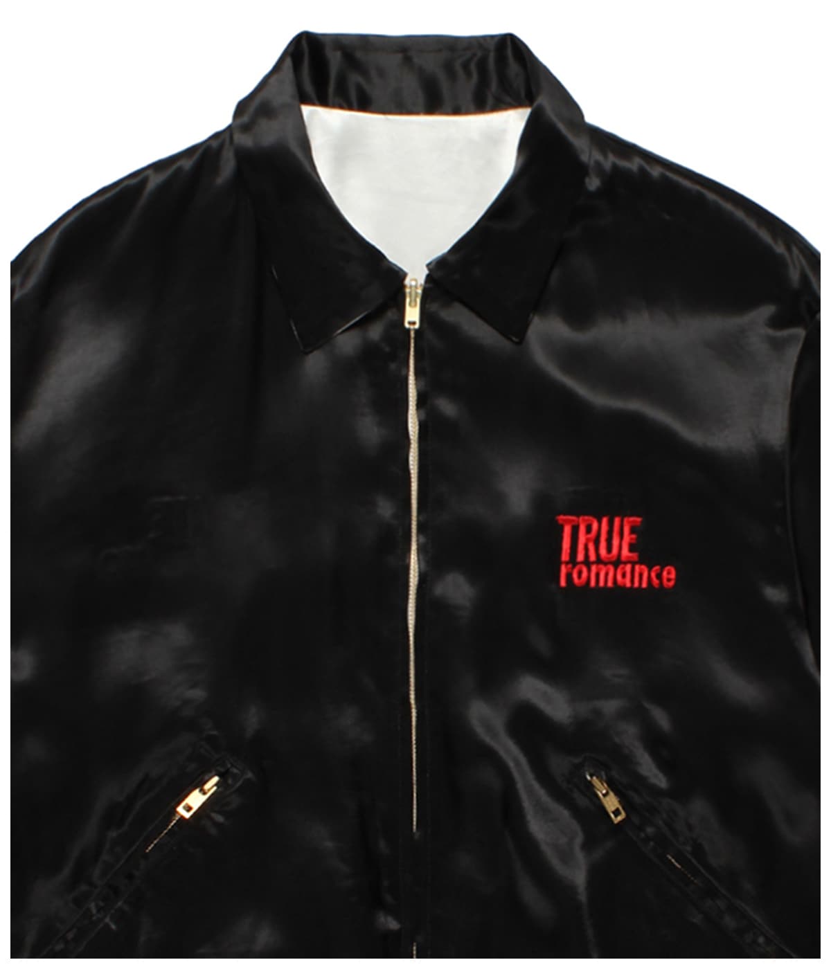 TRUE ROMANCE / REVERSIBLE SKA JACKET (TYPE-1)【WHITE-BLACK】