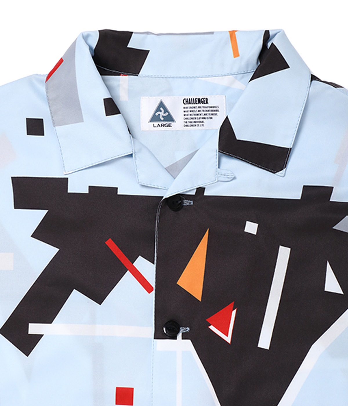 S/S 80'S PRINTED SHIRT【LT BLUE】|CHALLENGER|MELTING POT S/S 80'S PRINTED SHIRT【LT BLUE】|CHALLENGER|MELTING POT