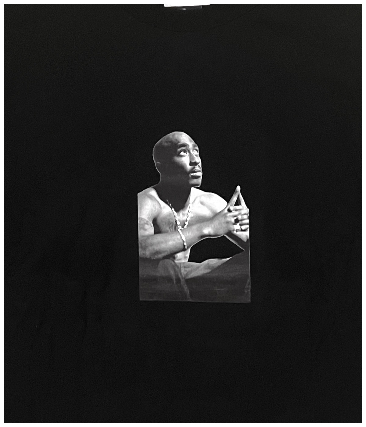 2PAC / CREW NECK LONG SLEEVE T-SHIRT【BLACK】｜WACKO MARIA 