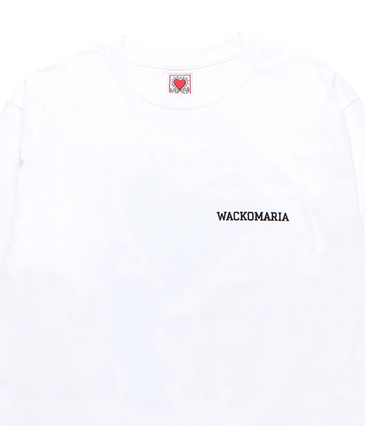 KEITH HARING / LONG SLEEVE T-SHIRT (TYPE-2)【WHITE】