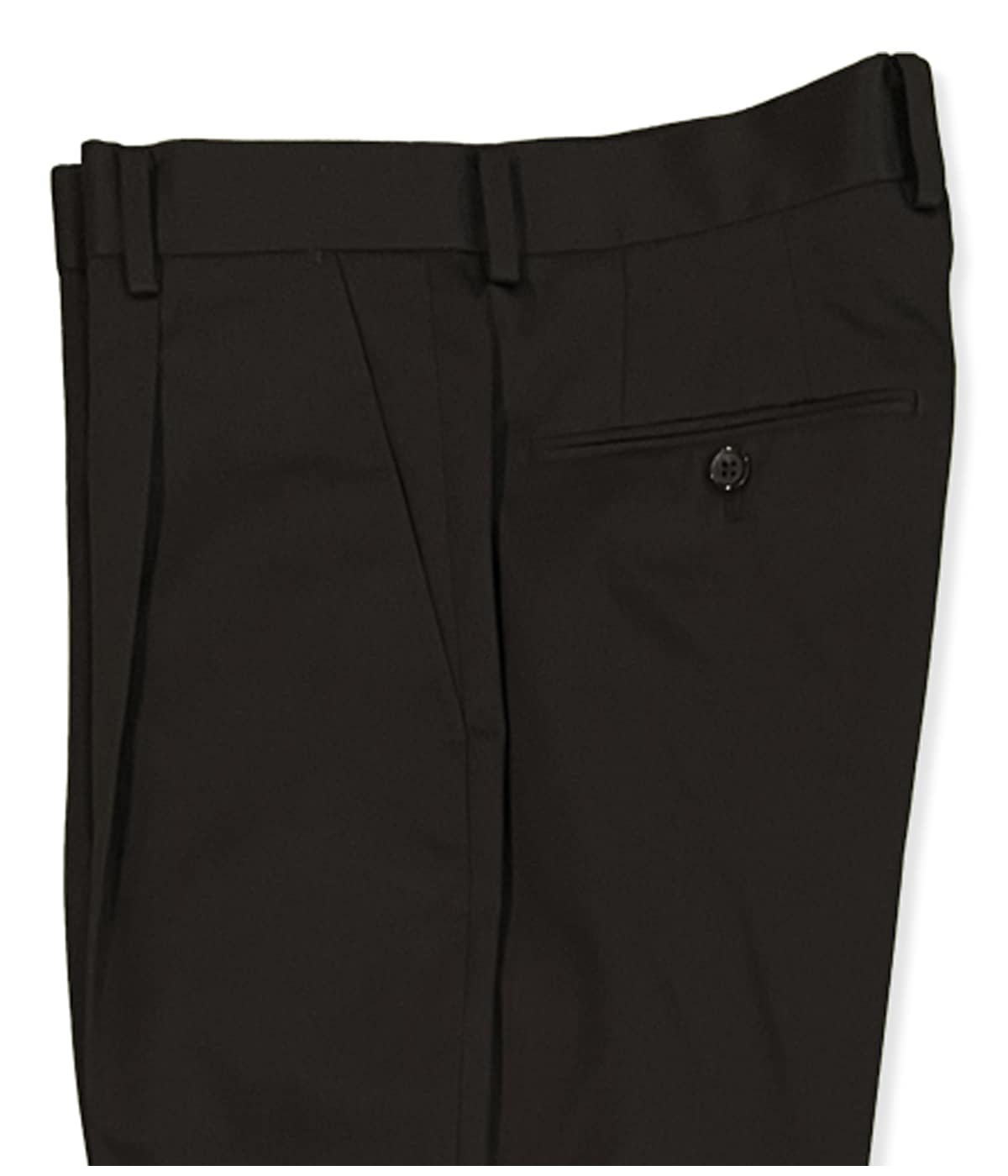 PLEATED TROUSERS (TYPE-2)【BLACK】