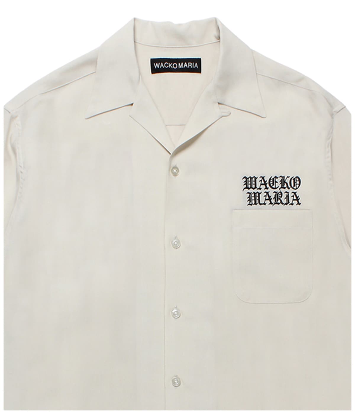 50'S OPEN COLLAR SHIRT (TYPE-1)【IVORY】