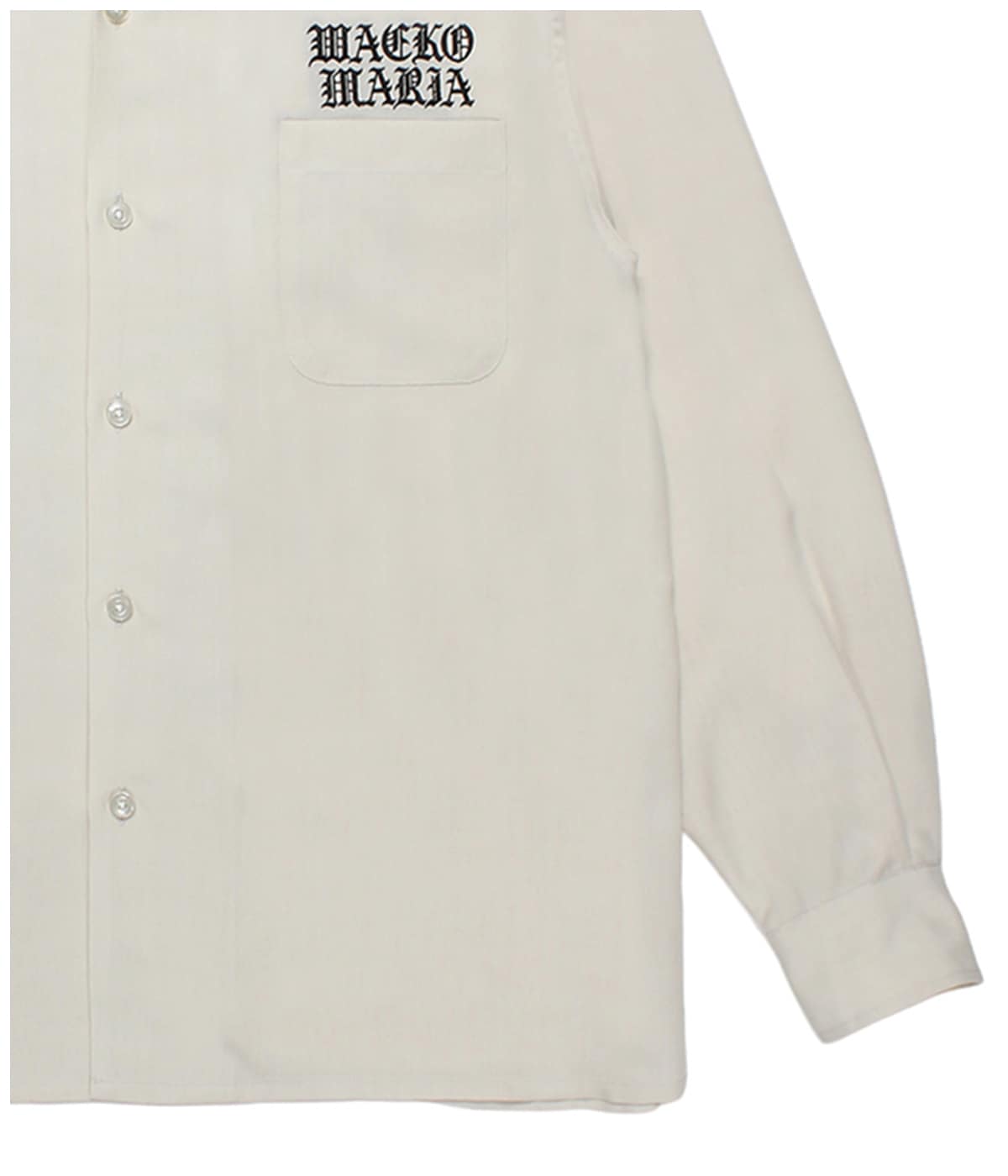 50'S OPEN COLLAR SHIRT (TYPE-1)【IVORY】