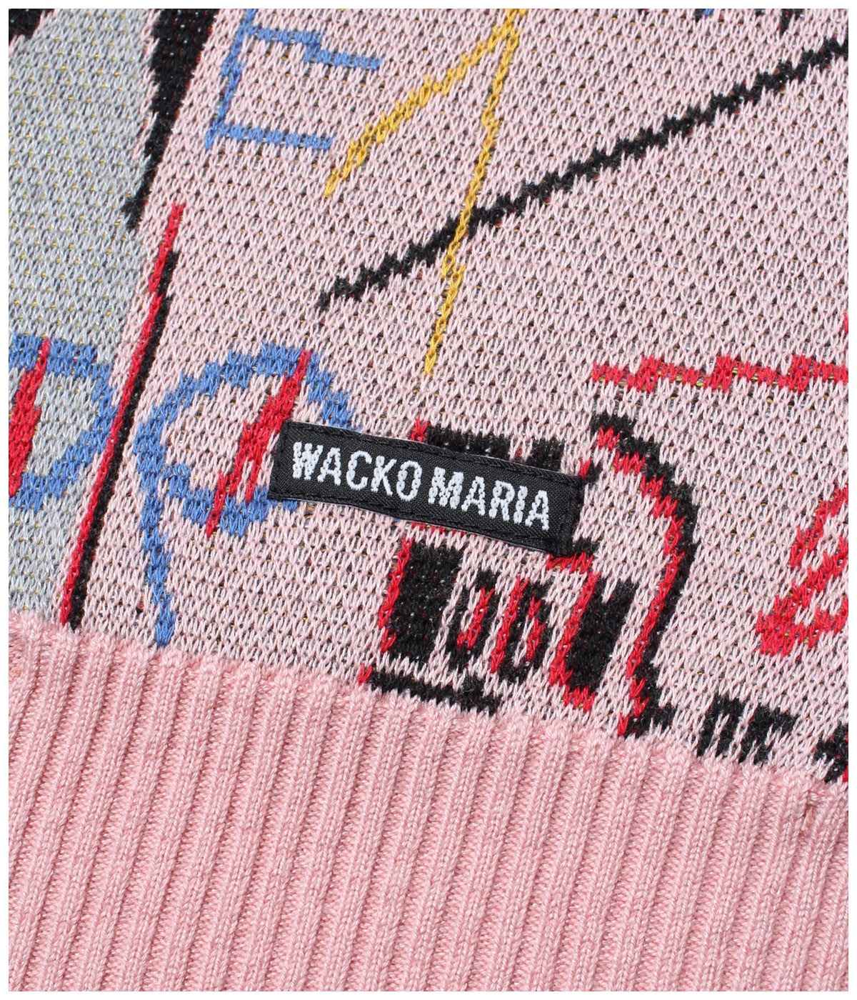 JEAN-MICHEL BASQUIAT / JACQUARD KNIT CARDIGAN (TYPE-3)【ONE 