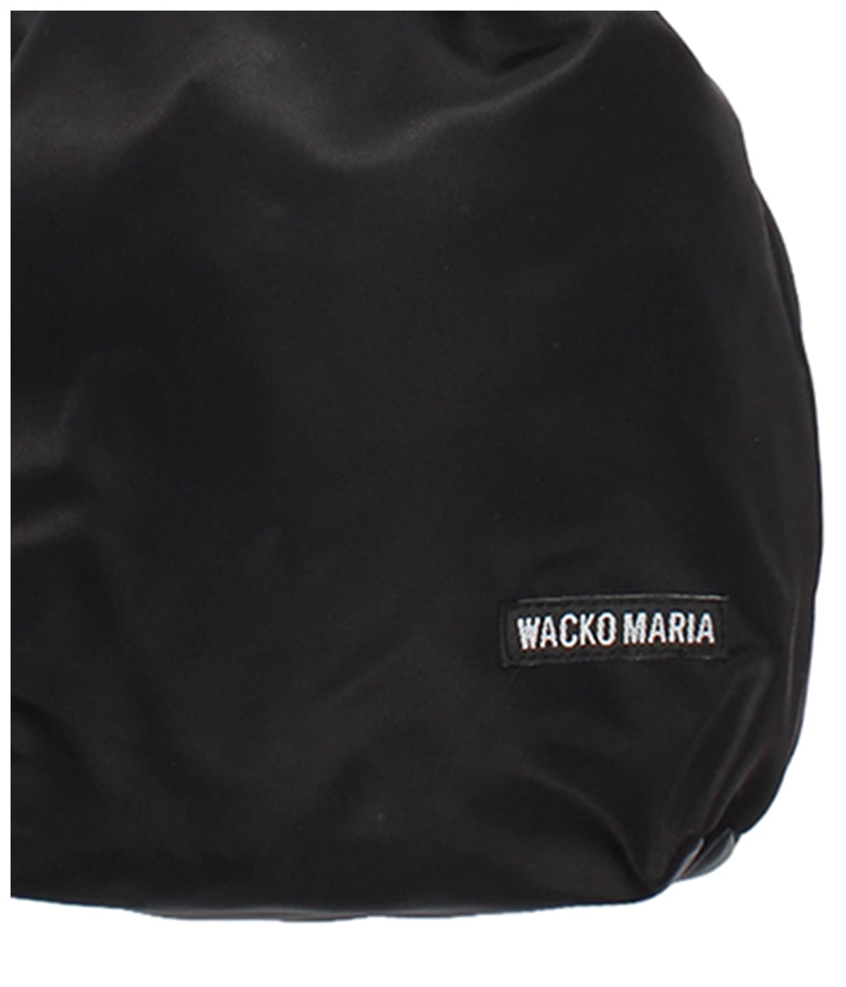 NYLON DRAWSTRING POUCH【BLACK】｜WACKO MARIA｜MELTING POT（正規