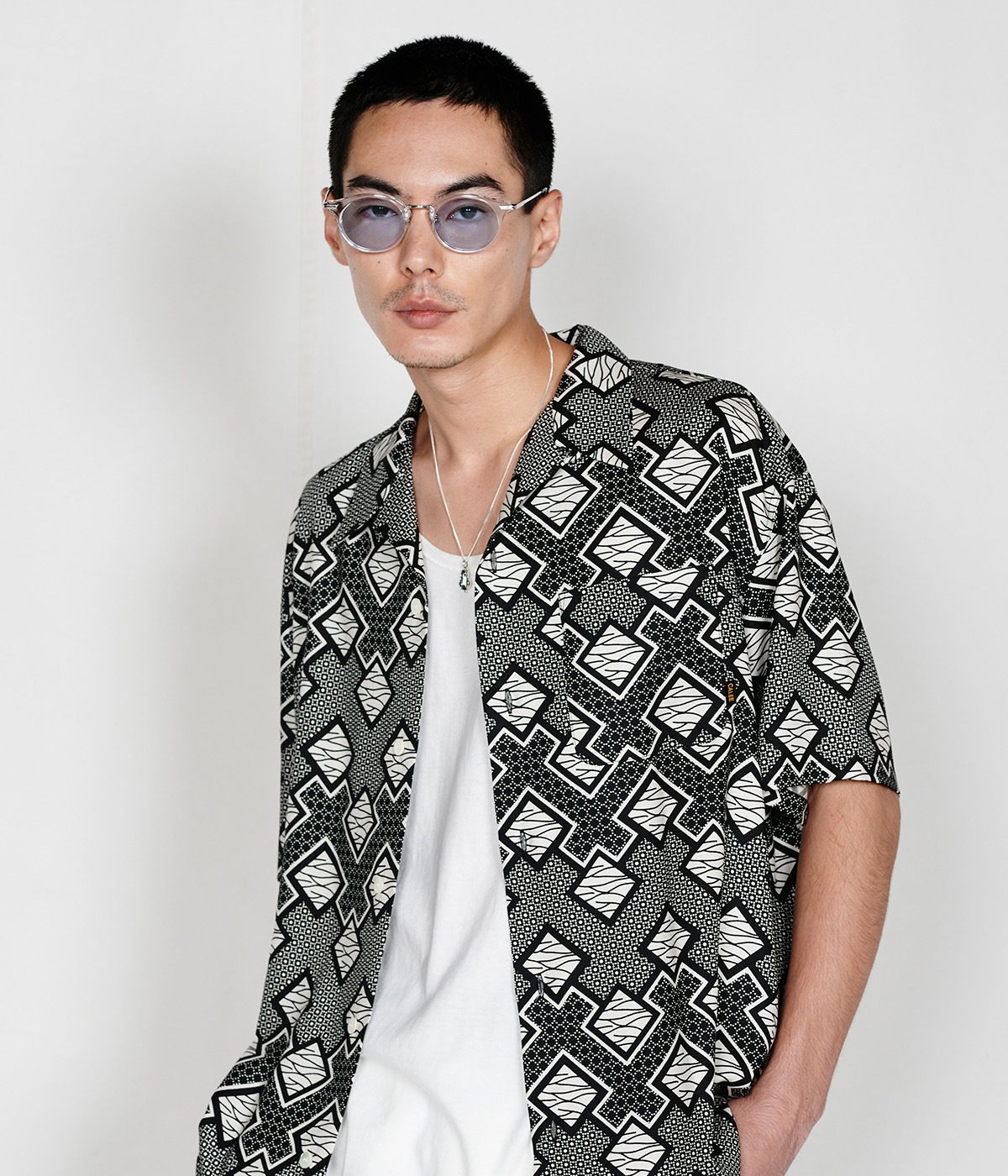 小物 CALEE Combi Type Glasses 小物 CALEE Combi Type Glasses 小物 CALEE Combi Type Glasses B/W