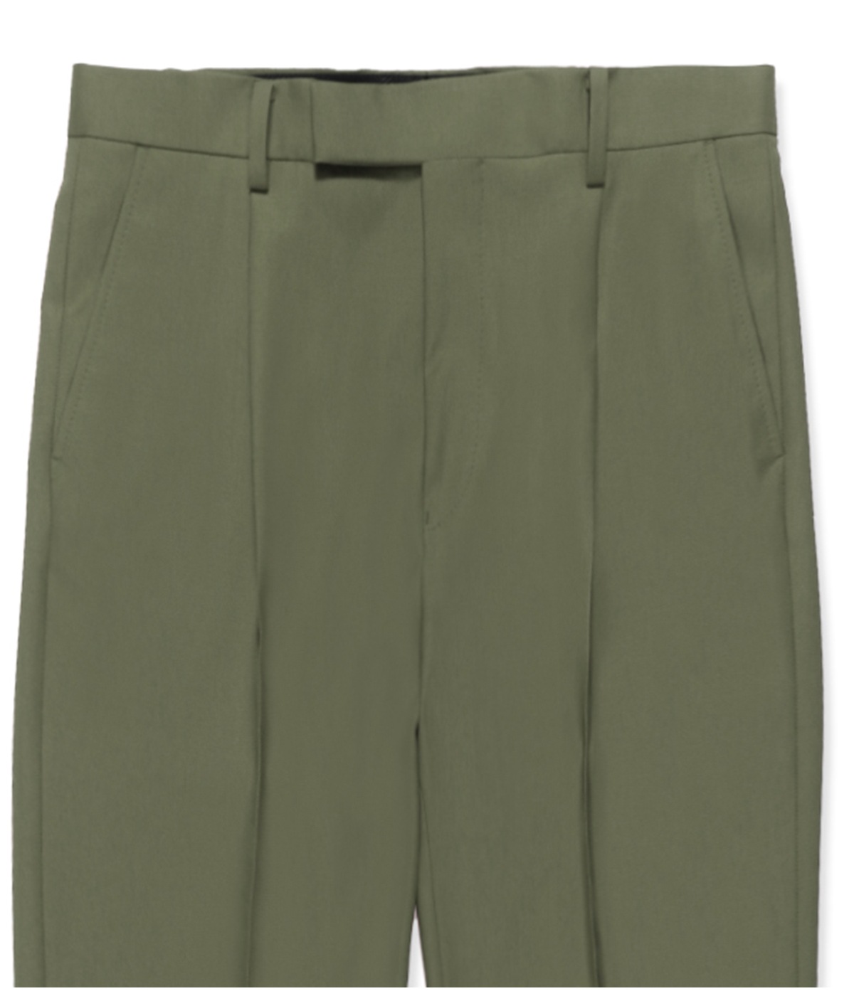 DORMEUIL / PLEATED TROUSERS (TYPE-1)【GREEN】｜WACKO MARIA