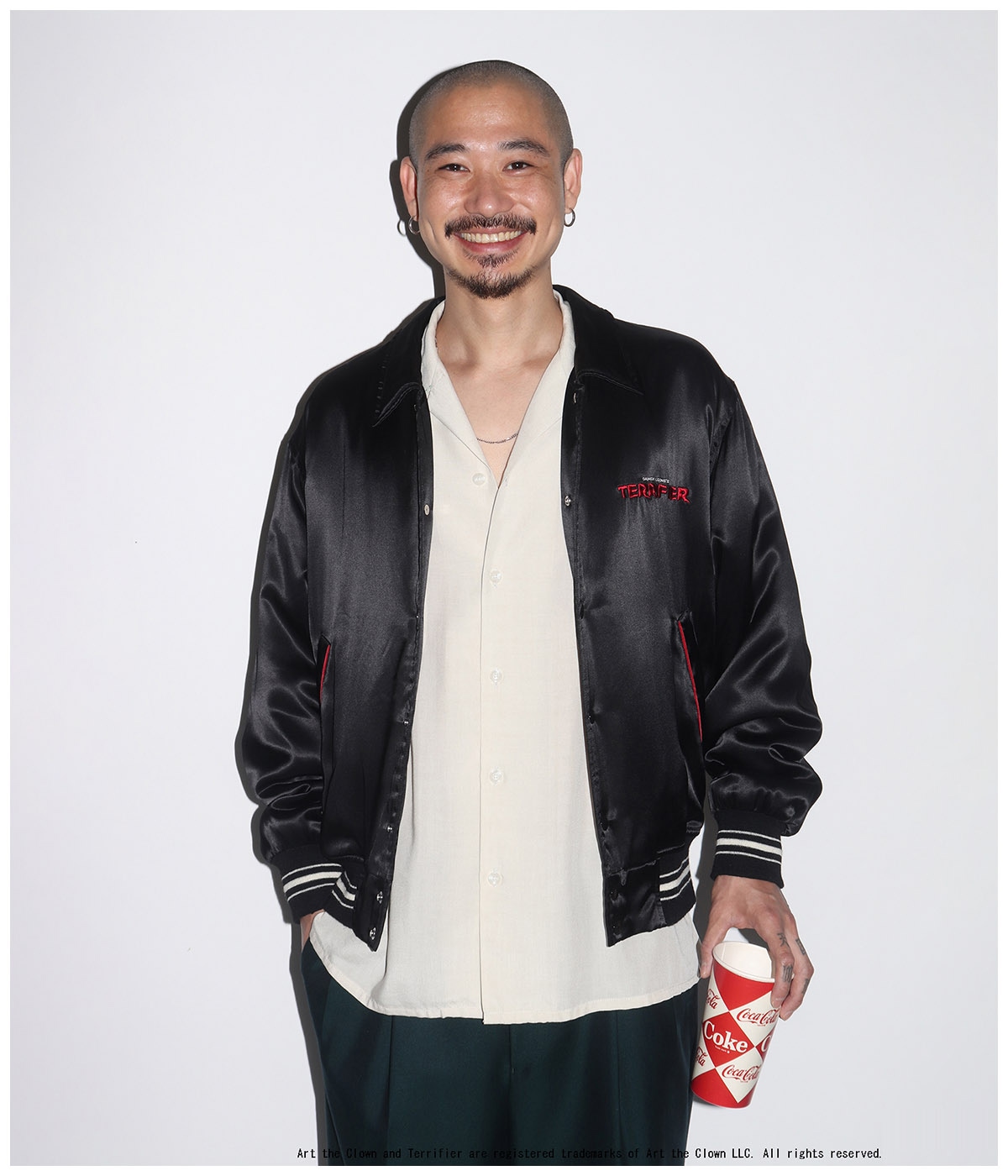 TERRIFIER / SOUVENEIR JACKET【BLACK】