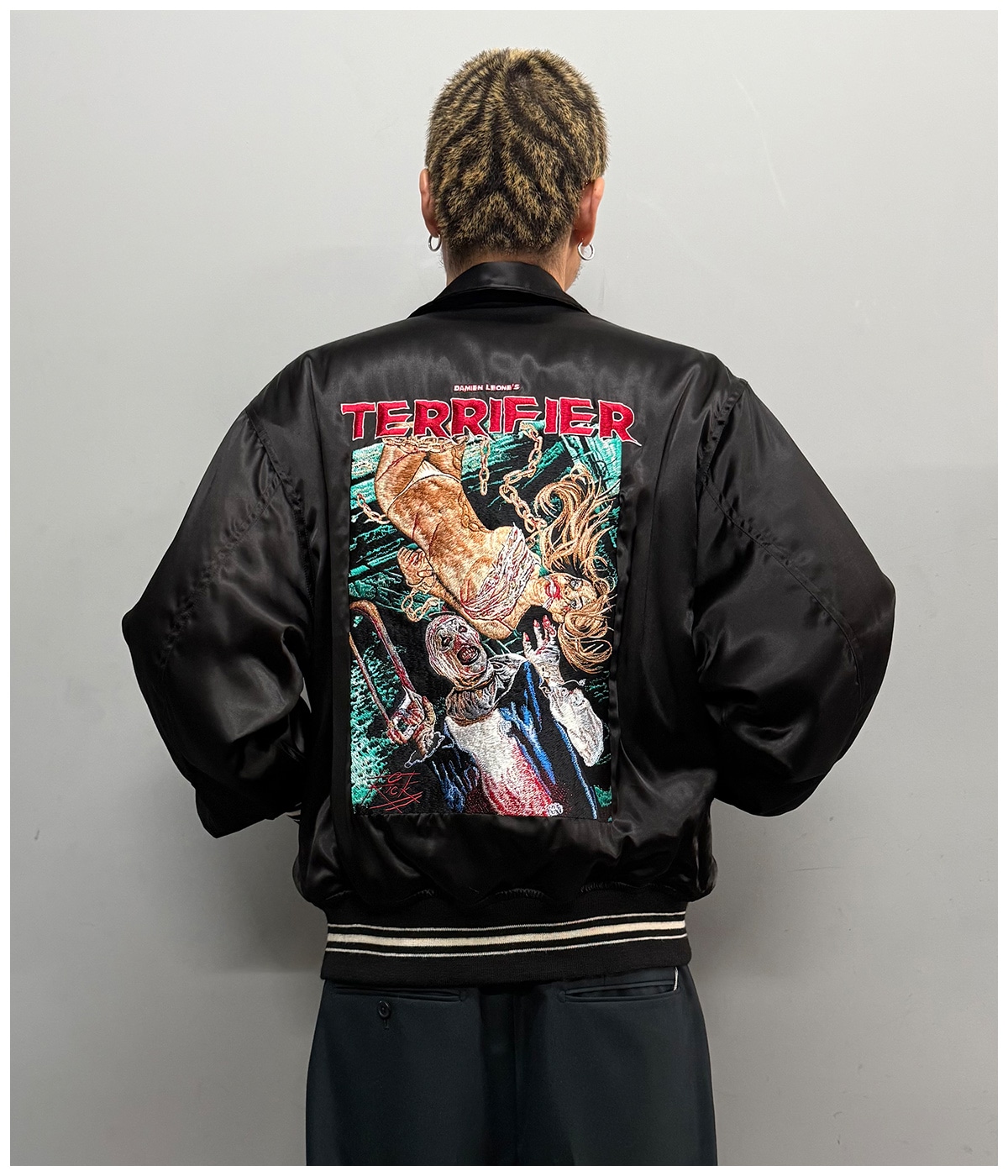 TERRIFIER / SOUVENEIR JACKET【BLACK】