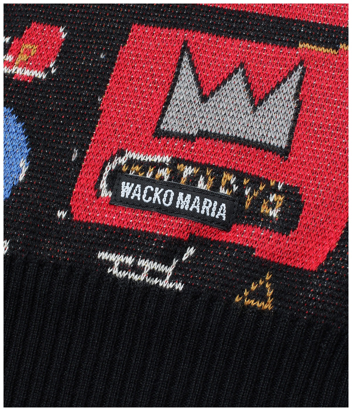 JEAN-MICHEL BASQUIAT / CARDIGAN (TYPE-2)【ONE】