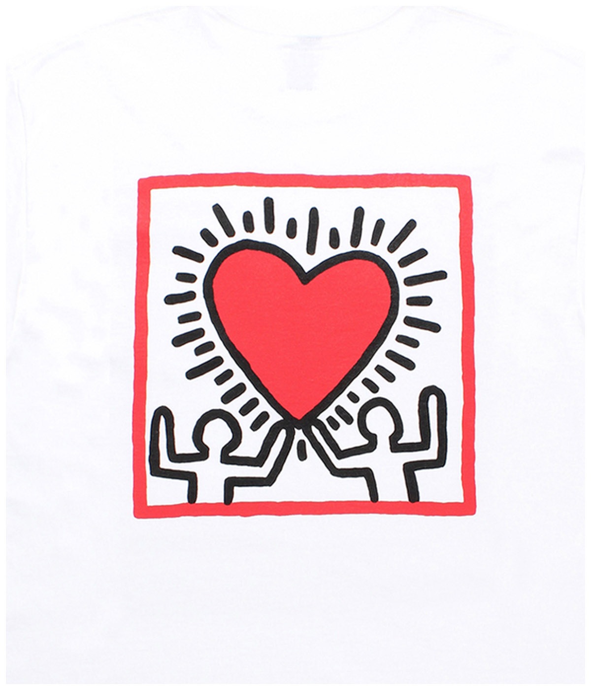 KEITH HARING / LONG SLEEVE T-SHIRT (TYPE-1)【WHITE】｜WACKO