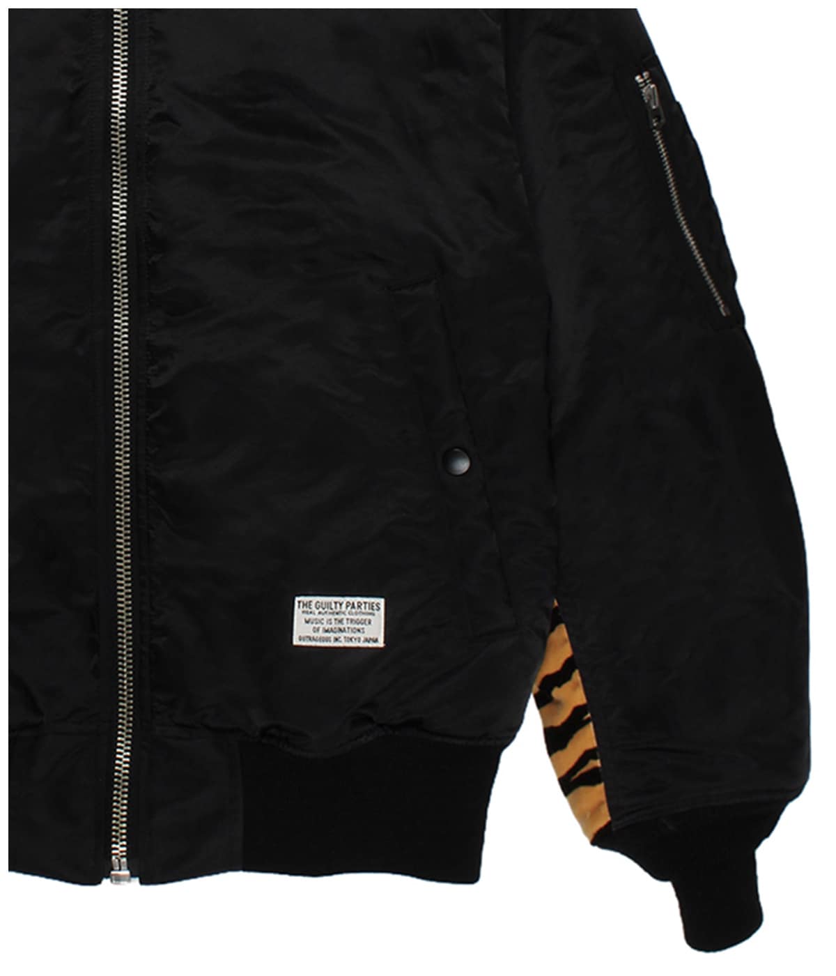 MA-1 FLIGHT JACKET【BLACK】