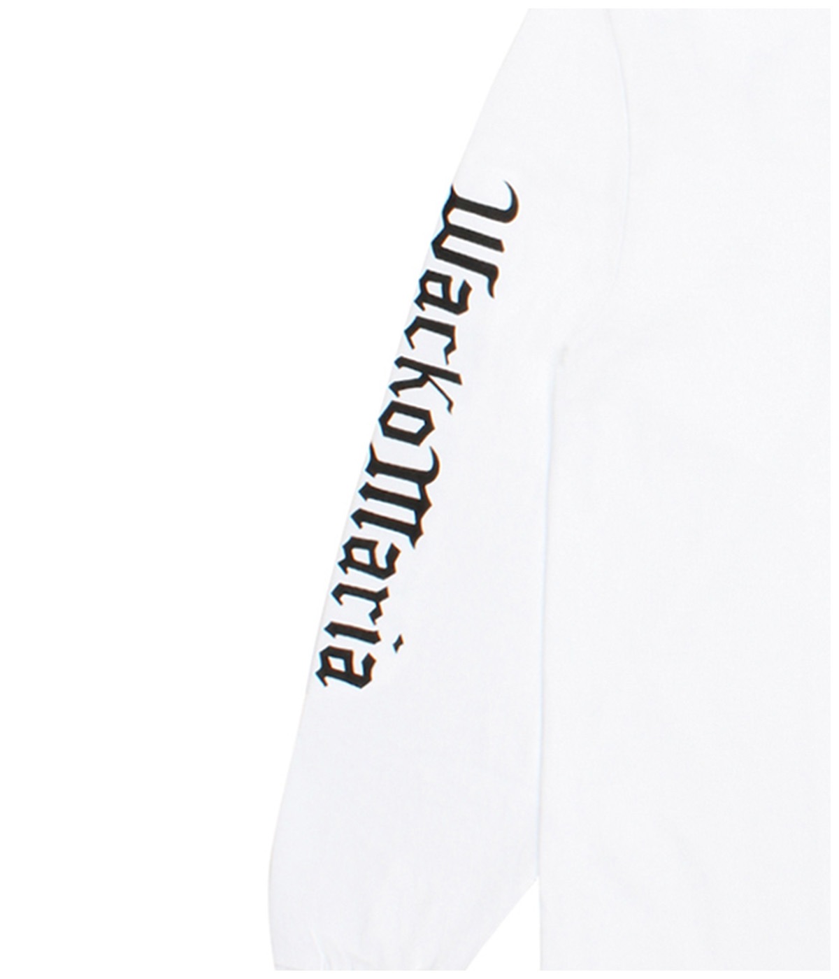 WASHED HEAVY WEIGHT LONG SLEEVE T-SHIRT (TYPE-1)【WHITE】