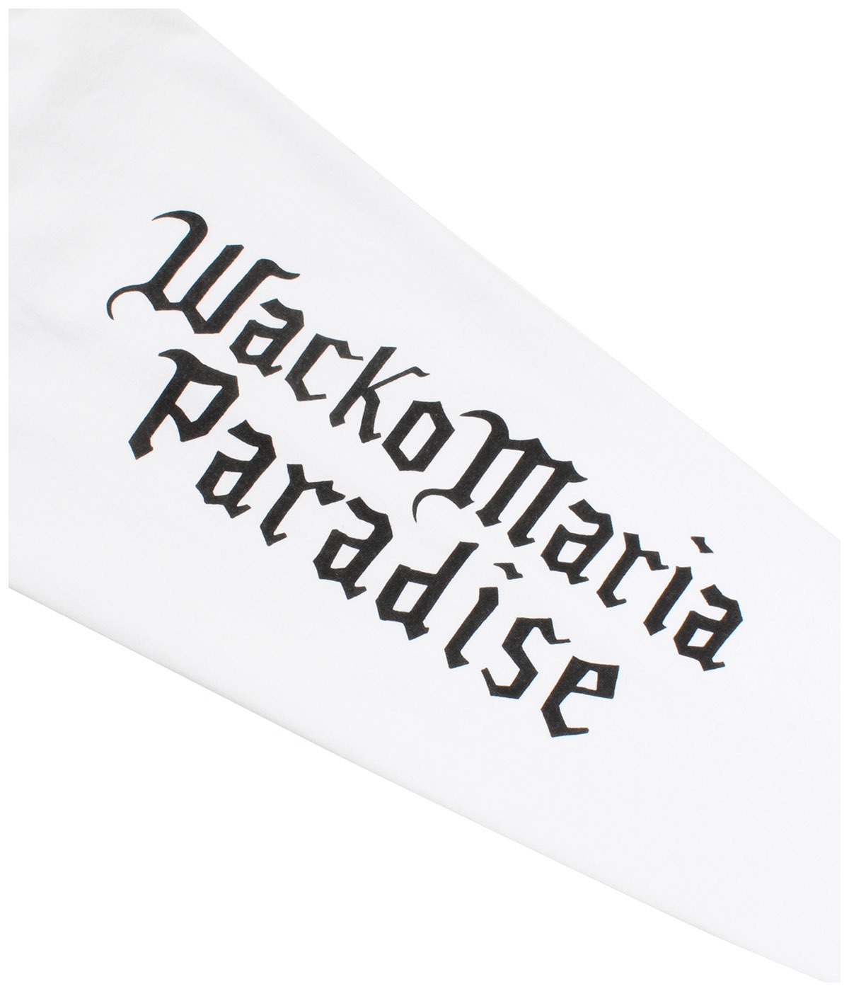 WASHED HEAVY WEIGHT LONG SLEEVE T-SHIRT (TYPE-1)【WHITE】