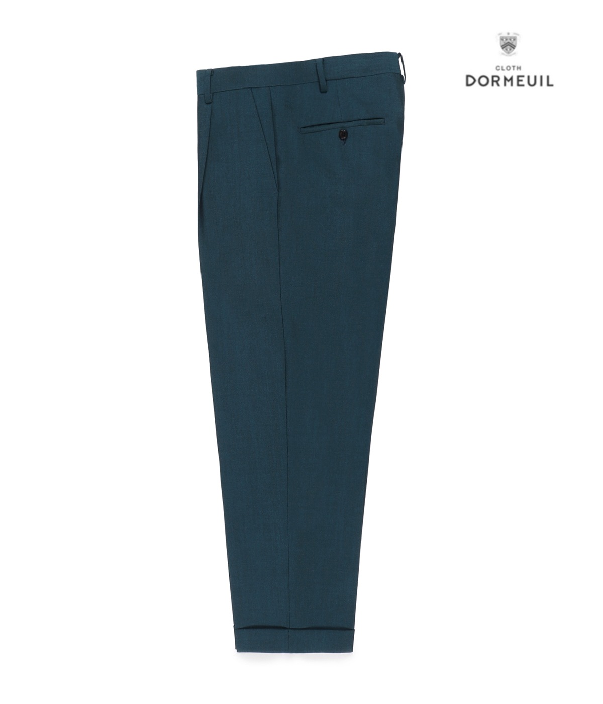 DORMEUIL / PLEATED TROUSERS (TYPE-1)【BLUE】｜WACKO MARIA