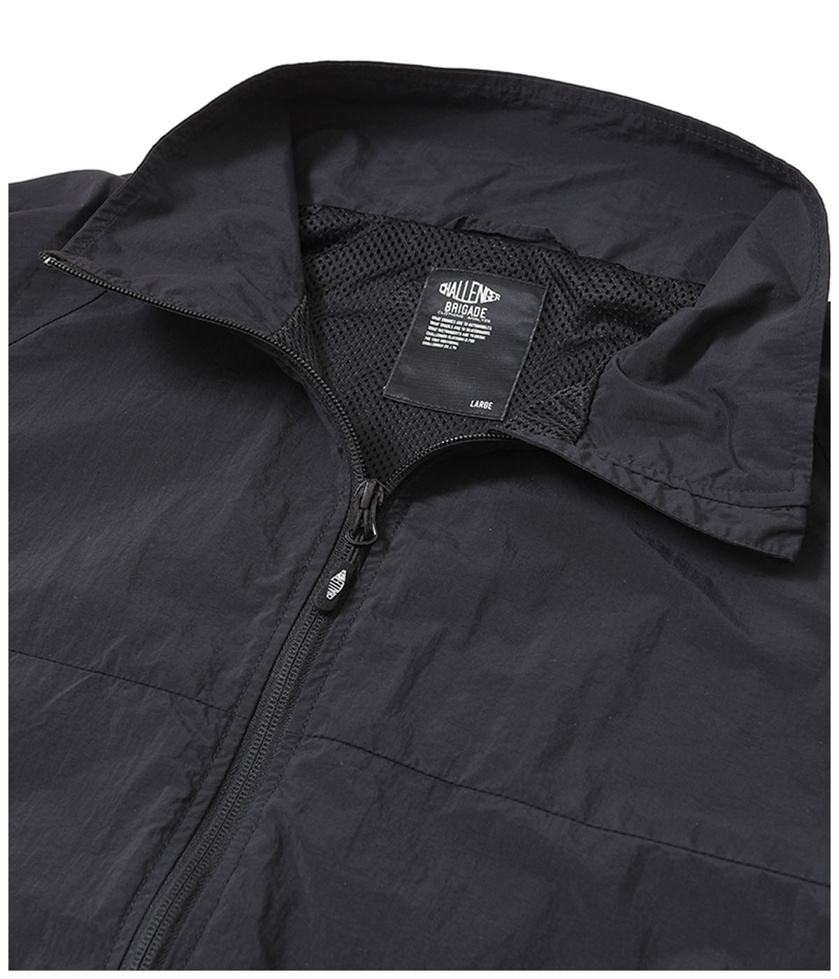 TRACK ZIP JACKET【BLACK】｜CHALLENGER｜MELTING POT（正規取扱店・通販）