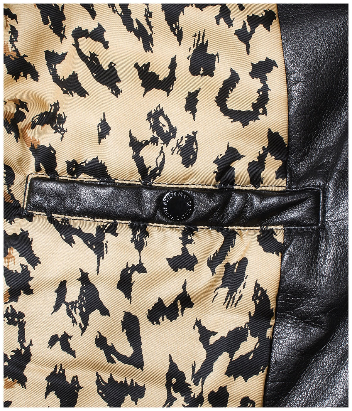 LEATHER QUILTED JACKET (TYPE-2)【BLACK】