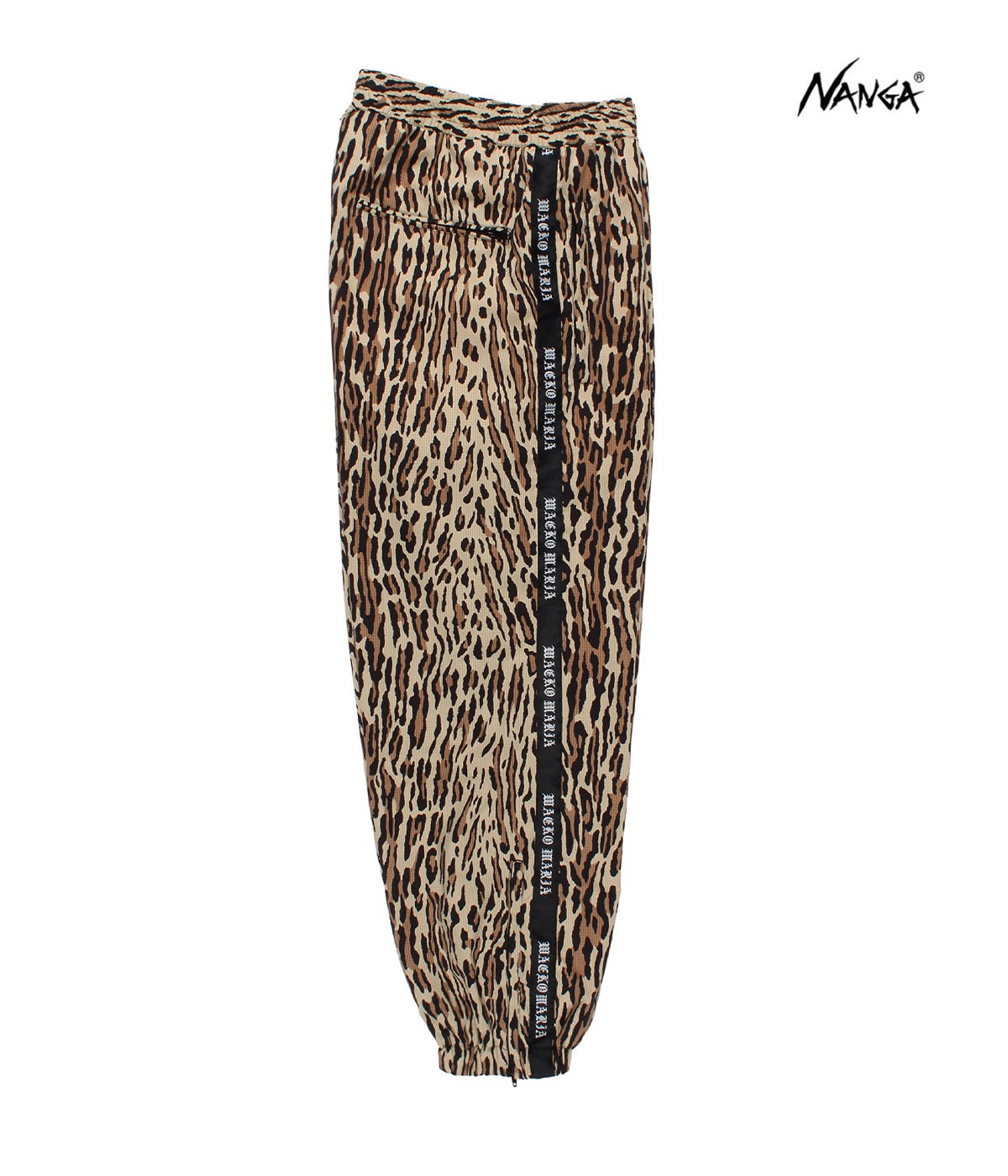 NANGA / LEOPARD TRACK PANTS【BEIGE】