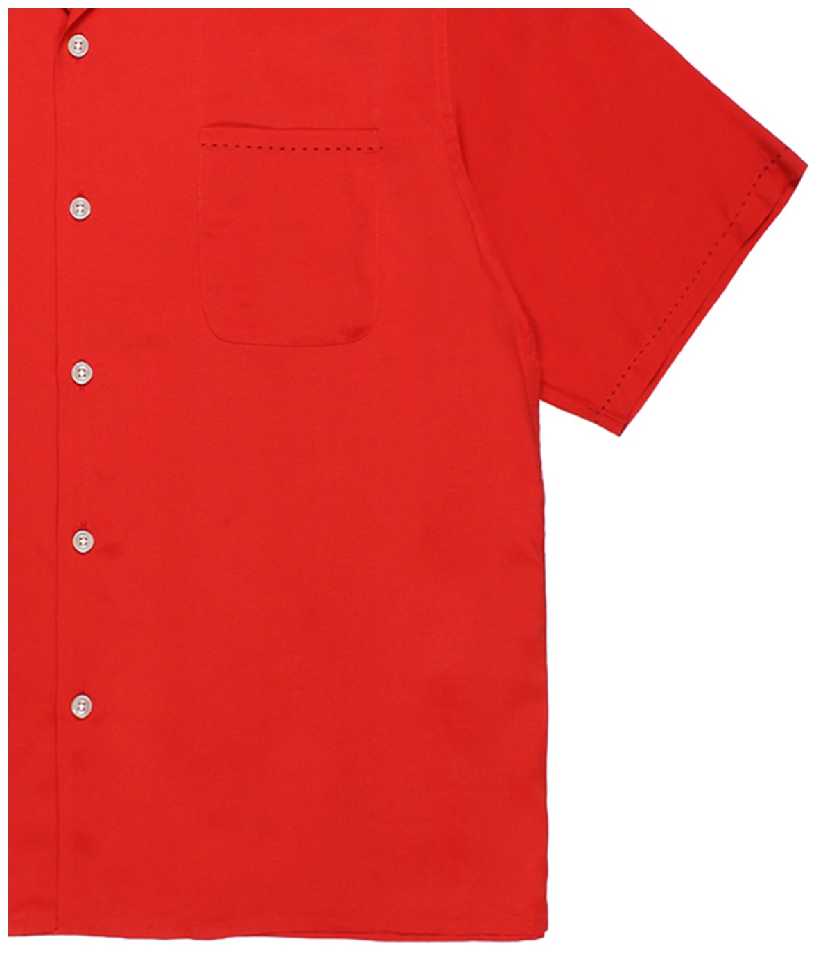 50'S OPEN COLLAR SHIRT (TYPE-3)【RED】｜WACKO MARIA｜MELTING POT