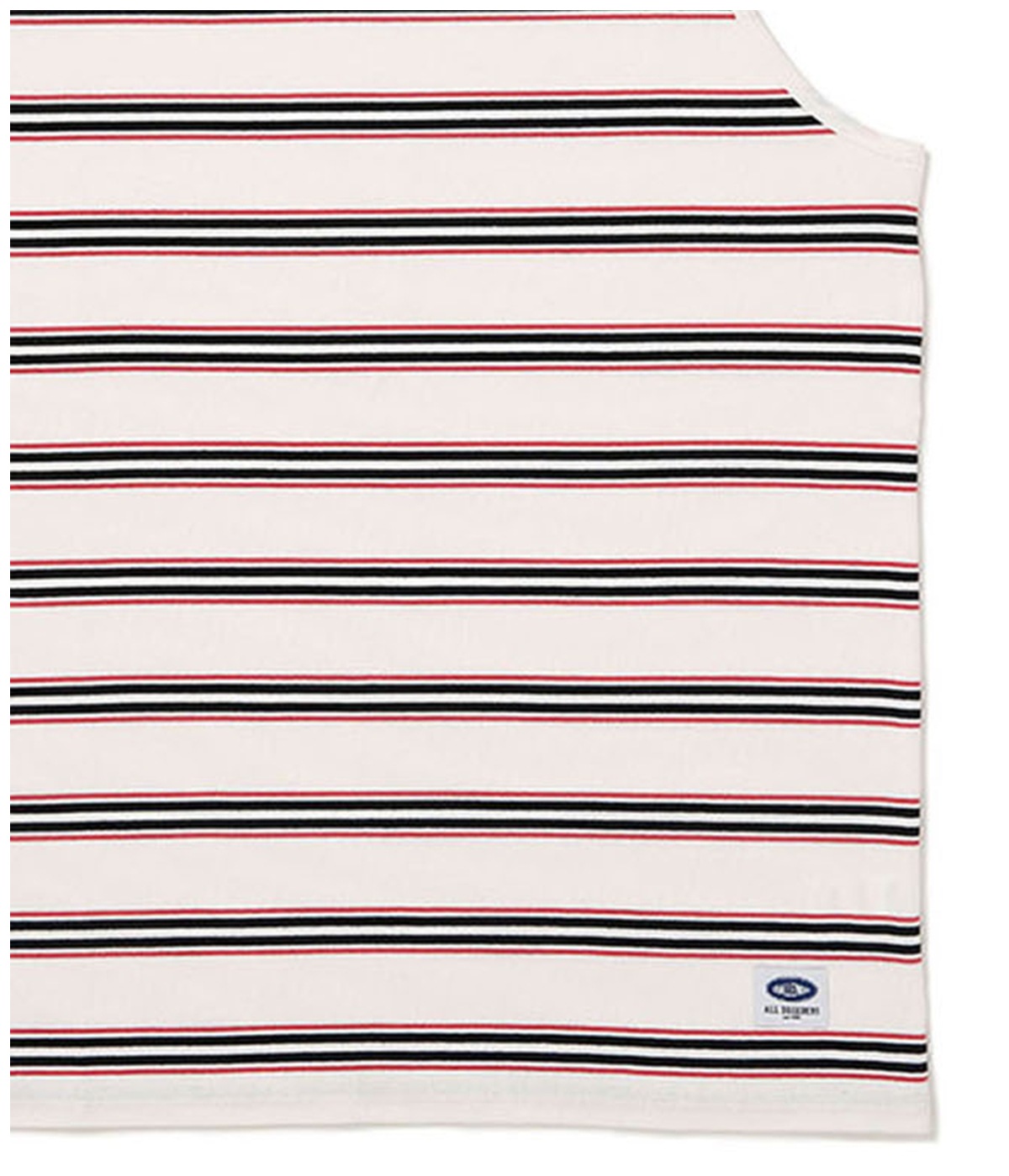 CHALLENGER AUTHENTIC BORDER TANK（WHITE） AUTHENTIC BORDER TANK【WHITE】｜CHALLENGER｜MELTING POT（正規取扱