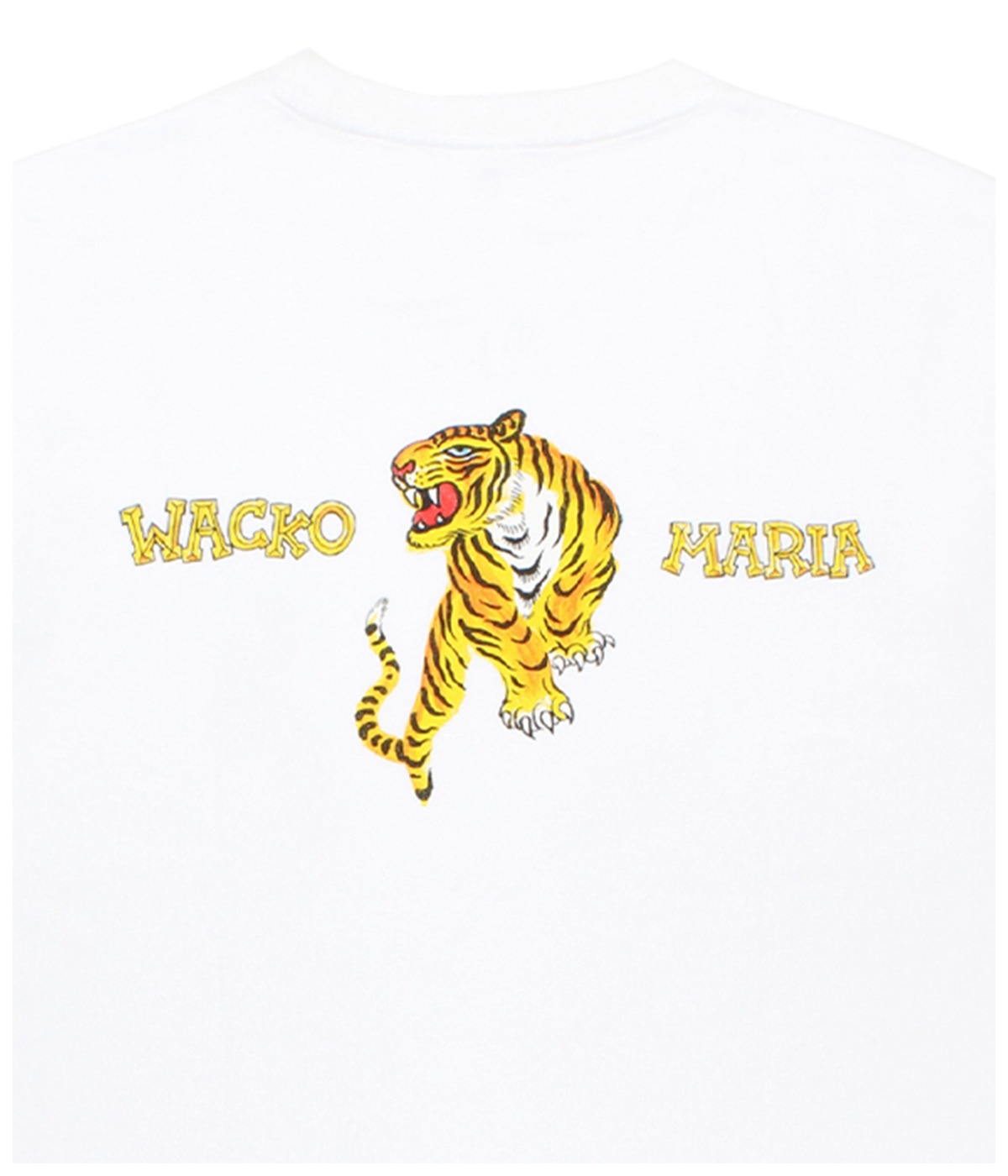 TIM LEHI / WASHED HEAVY WEIGHT T-SHIRT【WHITE】｜WACKO MARIA