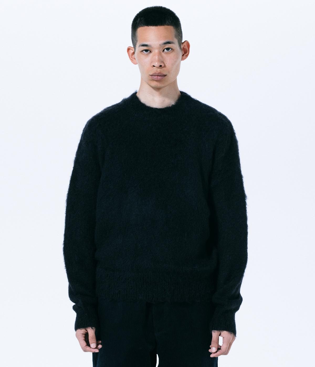 R9 MOHAIR KNIT【BLACK】｜ROTTWEILER｜MELTING POT（正規取扱店・通販）
