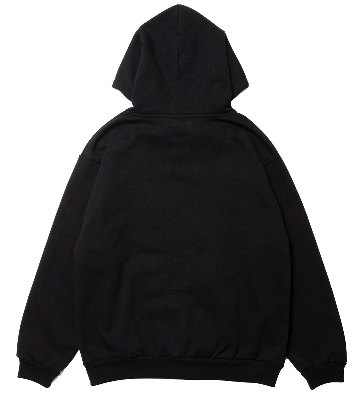 WALKING DOG ZIP PARKA【BLACK】