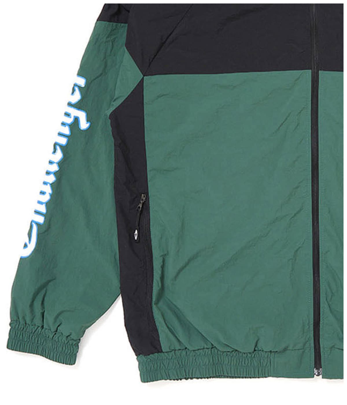 CHALLENGER TRACK ZIP JACKET グリーン ブラック XL TRACK ZIP JACKET【GREEN-BLACK】｜CHALLENGER｜MELTING POT