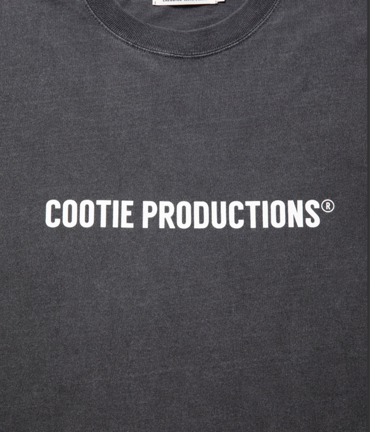 COOTIE Pigment Dyed S / S Tee （Black） COOTIE / Pigment Dyed S/S Tee -Black-
