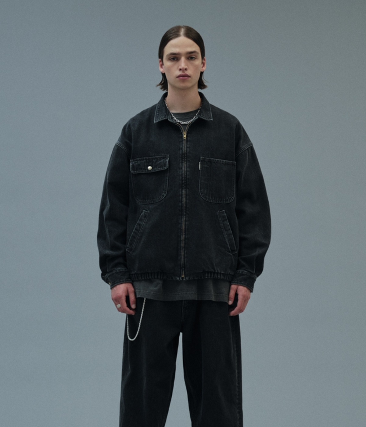 Pigment Dyed S/S Tee【BLACK】｜COOTIE PRODUCTIONS®︎｜MELTING POT