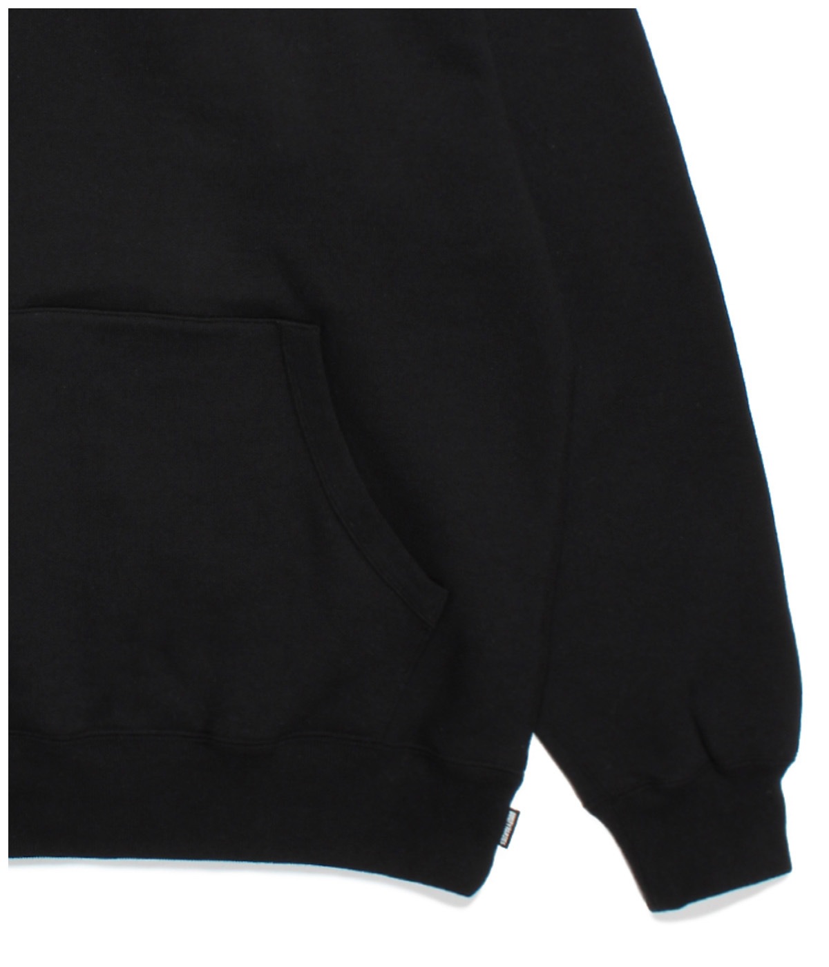 MIDDLE WEIGHT PULLOVER HOODED SWEAT SHIRT【BLACK】｜WACKO MARIA